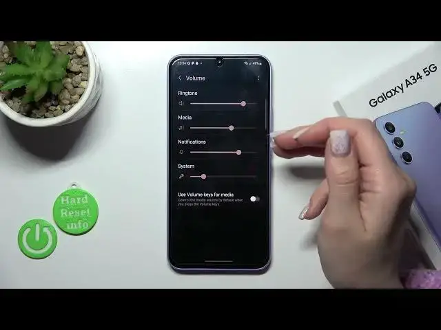 'Video thumbnail for How To Find & Manage Sound Settings In Samsung Galaxy A34'