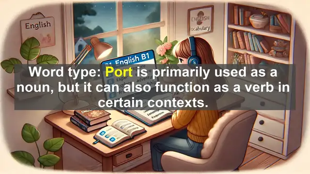 Video thumbnail for 2500 Must Know CEFR B1 Vocabulary - Port: A Versatile Word in Shipping, Computing, and Beyond