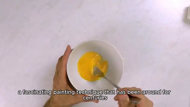 Video thumbnail for Egg tempera recipe