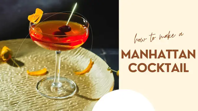 Video thumbnail for Manhattan Cocktail