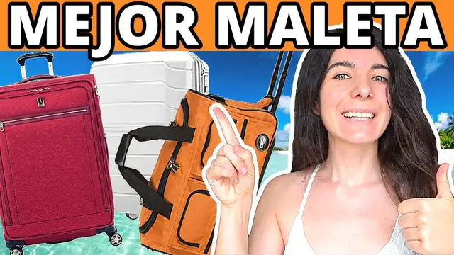 Video thumbnail for ¿Cuál es la MEJOR MALETA de viaje? 🔥🔥 De tela, rígidas, de cabina y bodega (facturada) para el avión