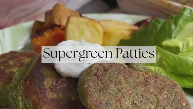 Video thumbnail for Super Green Pea & Mint Patties
