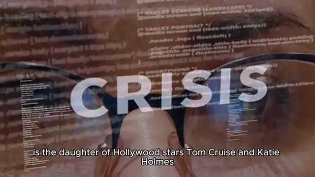 Video thumbnail for suri cruise