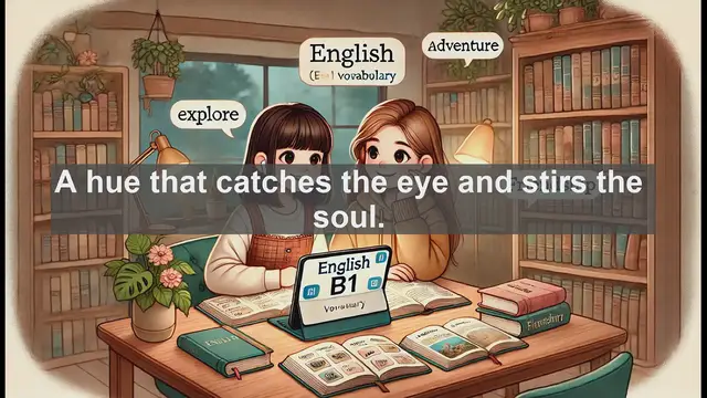 Video thumbnail for 2500 Must Know CEFR B1 Vocabulary - The Word 'Red': More Than Just a Color