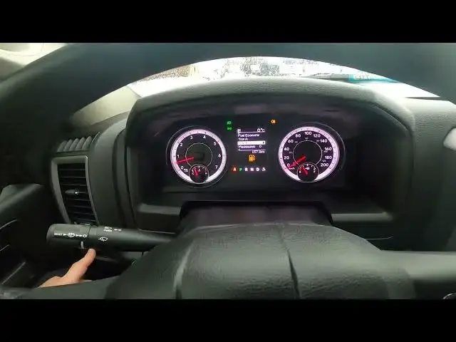 Video thumbnail for How to Enable or Disable Front and Rear Anti-Fog Lights in Dodge Ram 1500 II ( 2019 - now )