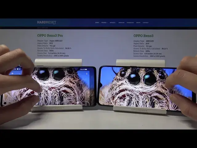 Video thumbnail for Display Comparison between OPPO Reno3 & OPPO Reno3 Pro | Quality / Colors / Brightness