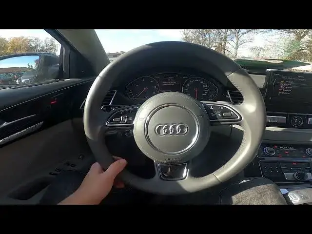 Video thumbnail for How to Enter Speed Limiter Display in Audi A8 D4 ( 2010 - 2017 ) | Manage Speed Limiter