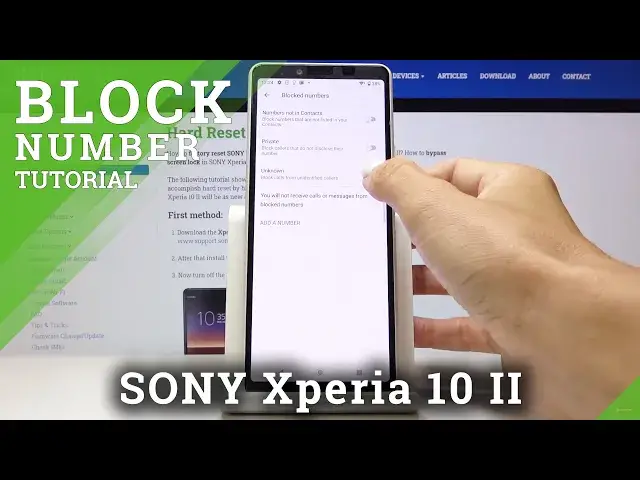 Video thumbnail for How to Block Number in Sony Xperia 10 II – Create Blacklist
