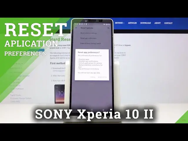 'Video thumbnail for Sony Xperia 10 II How to Reset App Preferences'