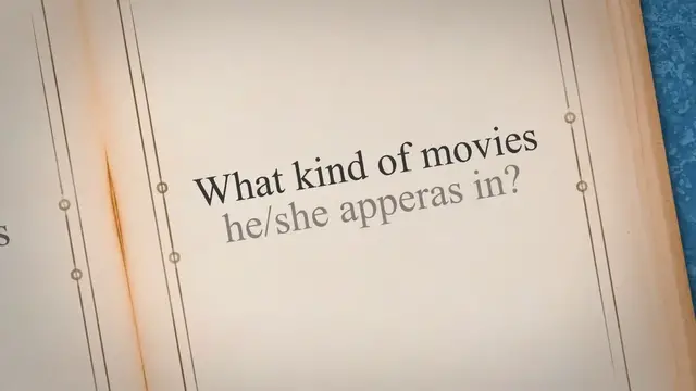 Video thumbnail for Describe an actor or actress whom you admire IELTS cue card