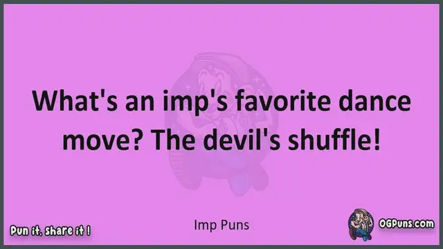 Video thumbnail for Imp - Jokes, Puns, Wordplays, and Laughter