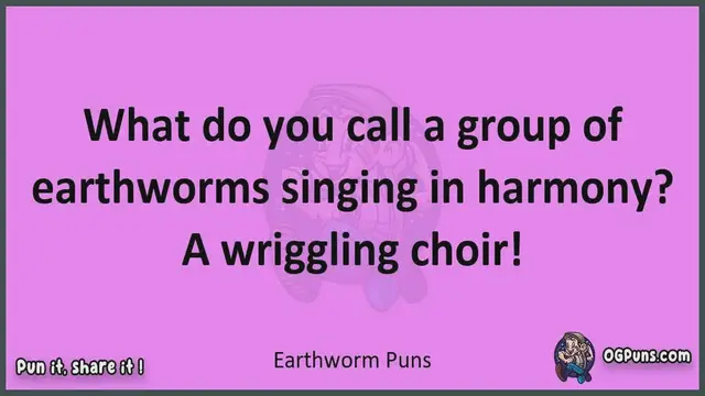 Video thumbnail for Earthworm - Jokes, Puns, Wordplays, and Laughter