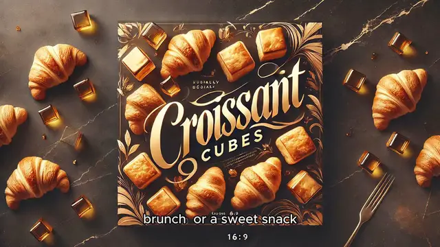 'Video thumbnail for Croissant Cubes'