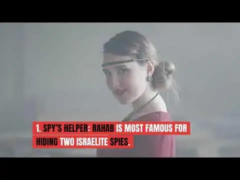 Video thumbnail for Who Was Rahab: 10 Facts About Rahab