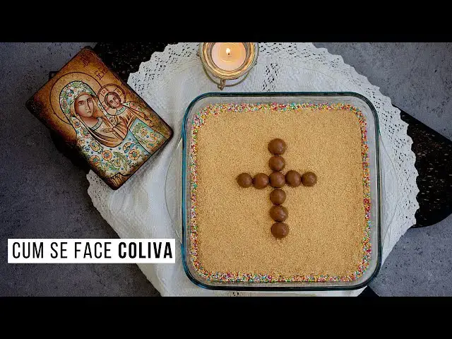 Video thumbnail for Cum se face coliva tradițională din arpacaș cu nucă și biscuiți | Bucate Aromate