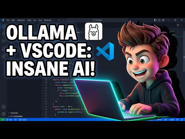 Video thumbnail for How to Use Ollama in VSCode | VS Code AI Coding Assistant with Ollama (2026)