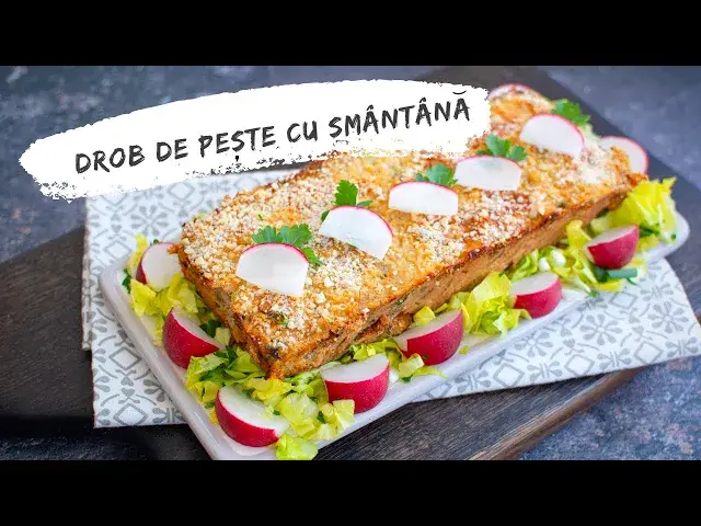 Video thumbnail for Drob de peste cu smântână | Bucate Aromate