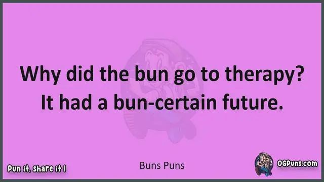 Video thumbnail for Buns - Jokes, Puns, Wordplays, and Laughter