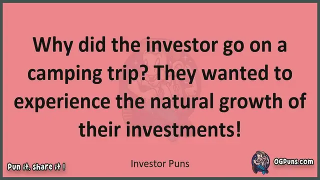 Video thumbnail for Investor - Jokes, Puns, Wordplays, and Laughter