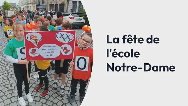 Video thumbnail for Questembert. La fête de l’école Notre-Dame