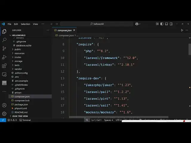 Video thumbnail for How to Setup & Run Laravel 12 Project in Browser Using Composer in VSCode Full Tutorial