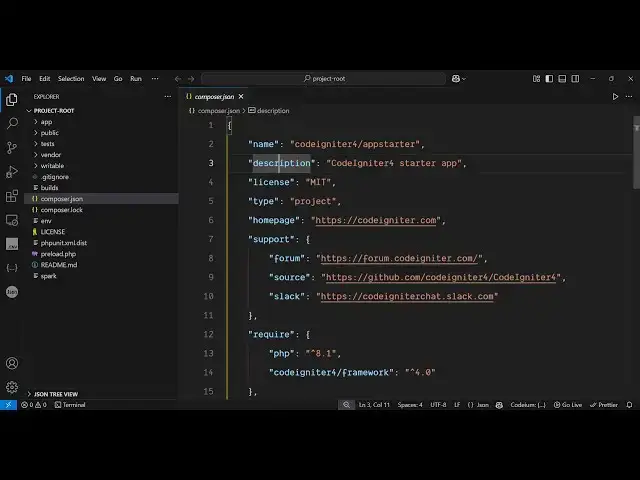 Video thumbnail for How to Setup & Run Codeigniter 4 Project in Browser Using Composer in VSCode Full Tutorial