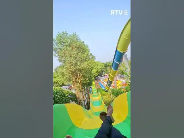 Video thumbnail for Water Slide at IMAGICA Water Park, khopoli #shorts #waterpark