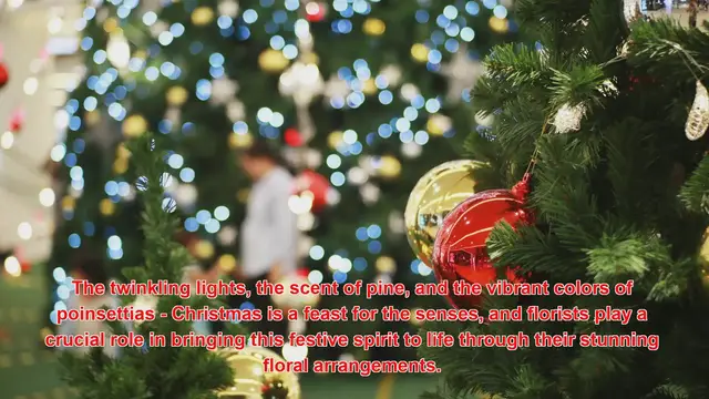 Video thumbnail for How Do Florists Design Christmas-Themed Floral Arrangements?