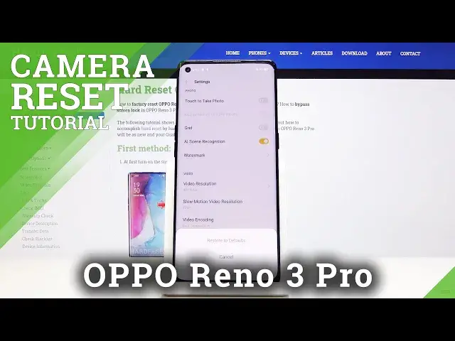 Video thumbnail for How to Reset Camera in OPPO Reno 3 Pro – Restore Camera Defaults