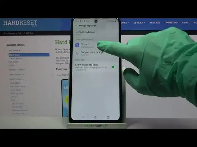 'Video thumbnail for How to Enter Text Correction in LG K62 Plus – Text Correction Options'