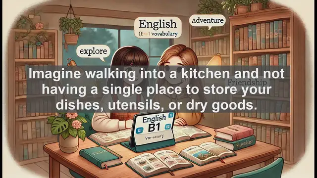 Video thumbnail for 2500 Must Know CEFR B1 Vocabulary - Cupboard: More Than Just Kitchen Storage
