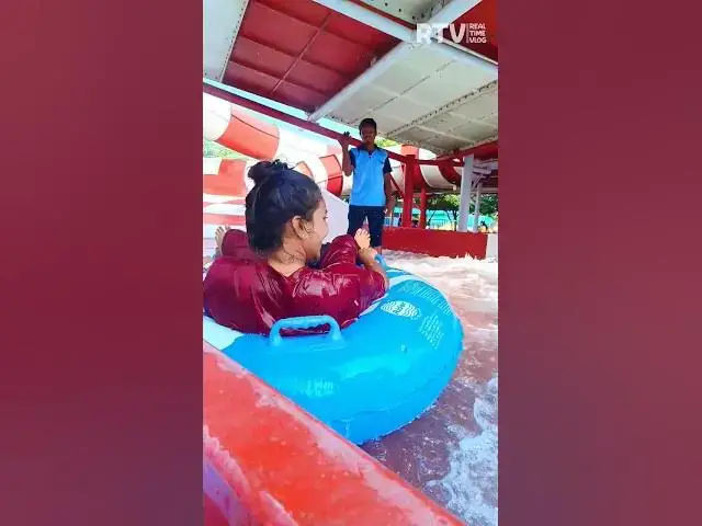 Video thumbnail for ESCAPE WATER PARK 🏞️ #waterpark #trending