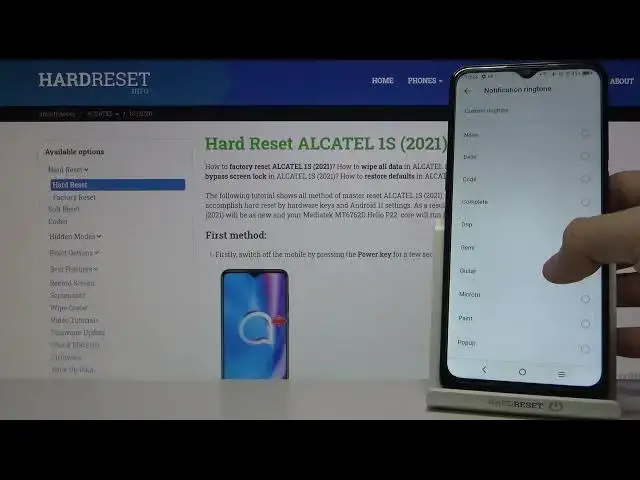 Video thumbnail for Notification Tones in Alcatel 1s 2021 – Default Notification Sounds