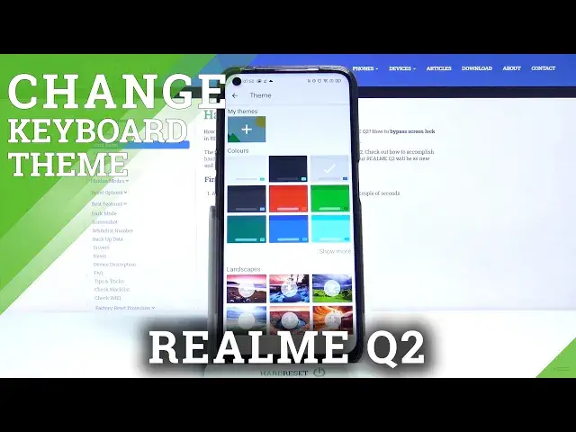 'Video thumbnail for How to Change Keyboard Theme on REALME Q2 – Keyboard Look'