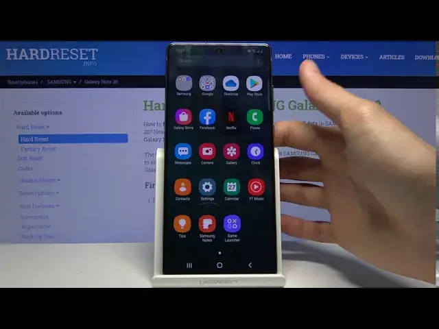 Video thumbnail for How to Record Screen in SAMSUNG Galaxy Note 20 – Use Screen Recorder