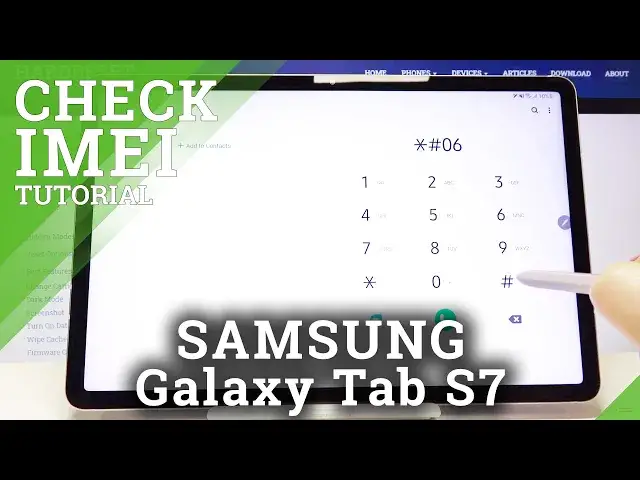 'Video thumbnail for How to Check IMEI & SN in SAMSUNG Galaxy Tab S7 – Verify IMEI & Serial Number'