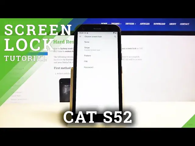 Video thumbnail for How to Change Lock Method in CAT S52 - PIN, PATTERN or PASSWORD