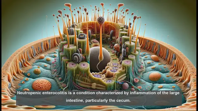 Video thumbnail for Neutropenic enterocolitis in biology