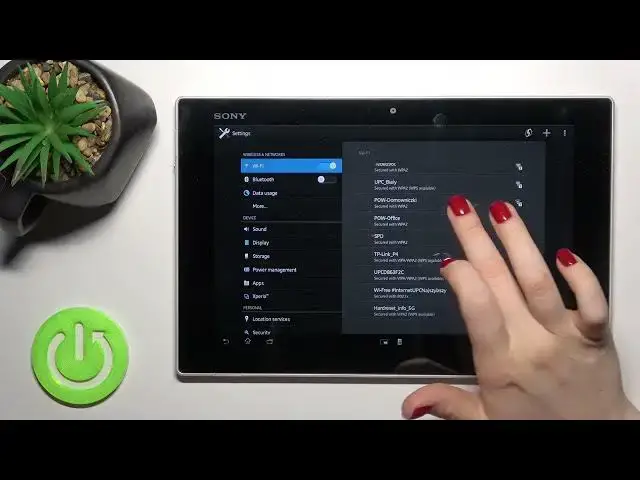 Video thumbnail for How to Connect With Network on Sony Xperia Tablet Z - Find WiFi Settings