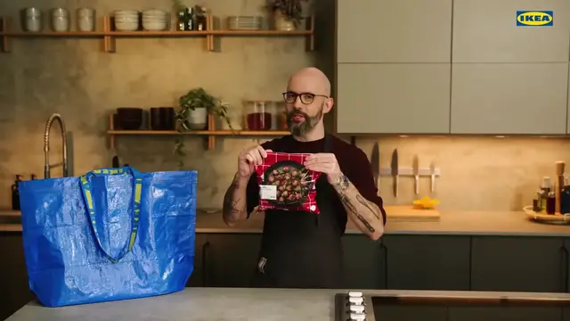Video thumbnail for Babish Reinvents an IKEA Classic [Partner content from IKEA]   Give a Chef(720P HD)
