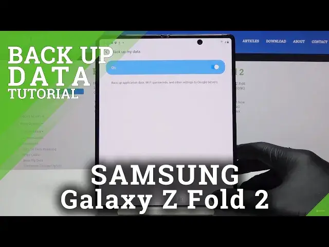 Video thumbnail for How to Enable Google Backup in SAMSUNG Galaxy Z Fold 2 – Transfer & Save Data