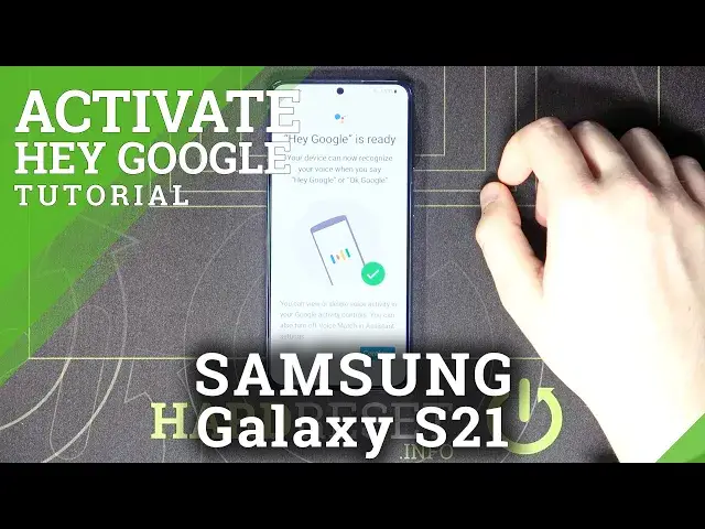'Video thumbnail for How to Activate Hey Google on Samsung Galaxy S21?'