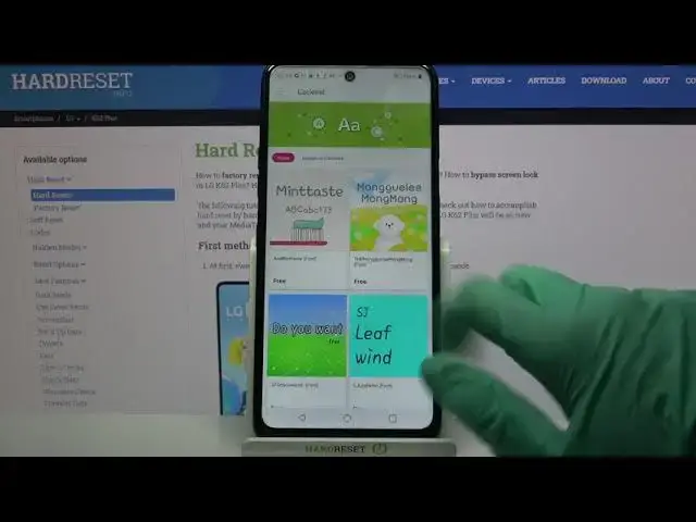 'Video thumbnail for How to Change Font Style in LG K62 Plus – Find Font Options'
