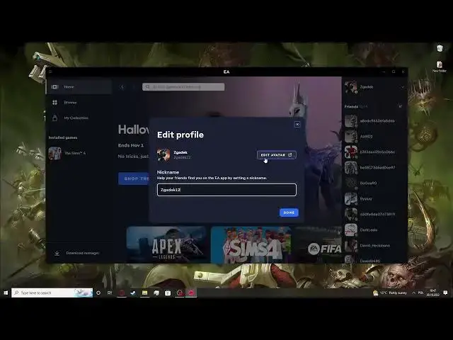 Video thumbnail for EA App - How To Change Profile Avatar
