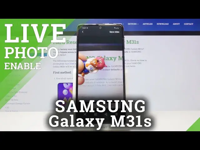 Video thumbnail for How to Take Live Photo on SAMSUNG Galaxy M31s – Motion Picture