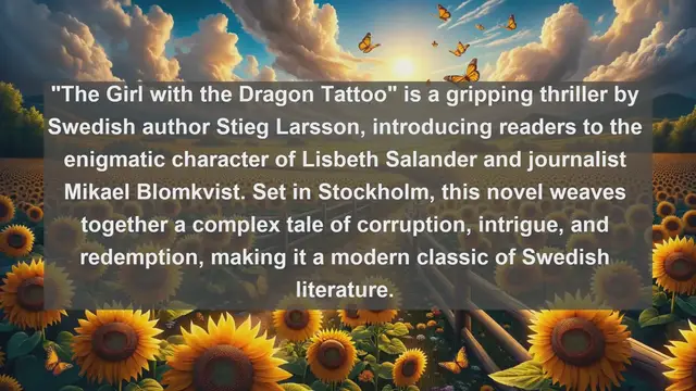 Video thumbnail for Discover Swedish Literature: Top 10 Must-Read Books from Sweden
