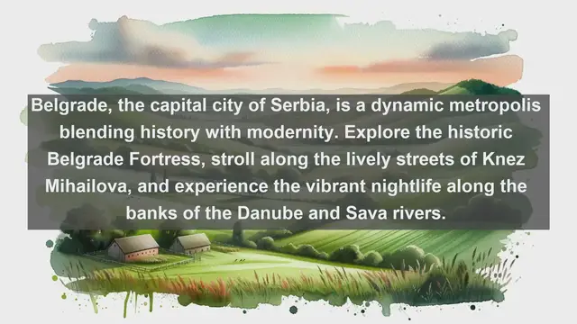 Video thumbnail for Discover Serbia's Hidden Gems: Top 10 Must-Visit Destinations in the Balkans