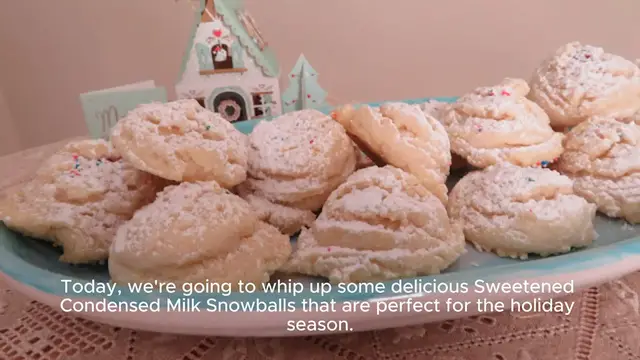 Video thumbnail for Sweetened Condensed Milk Snowballs