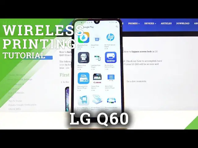'Video thumbnail for How to Connect Printer with LG Q60 – Connect Printer via Bluetooth / Wireless Printing'