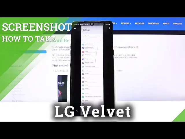 Video thumbnail for How to Capture Screenshot in LG Velvet – Capture Display